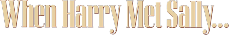 When Harry Met Sally... logo