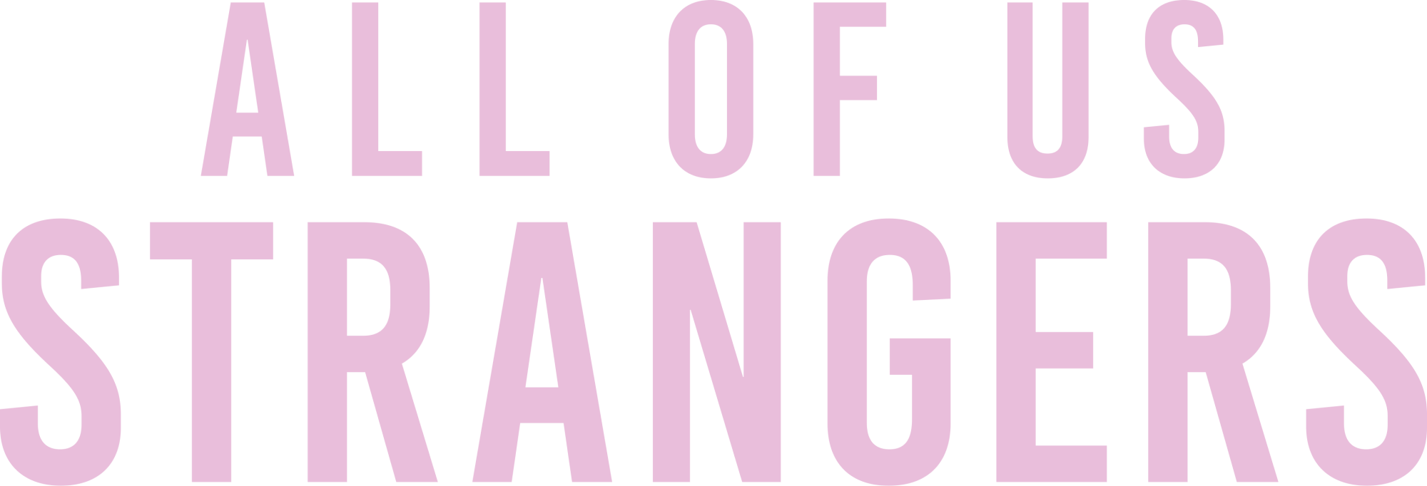 All of Us Strangers logo