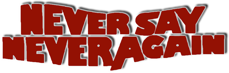 Never Say Never Again logo