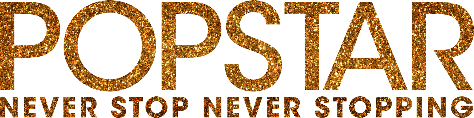 Popstar: Never Stop Never Stopping logo